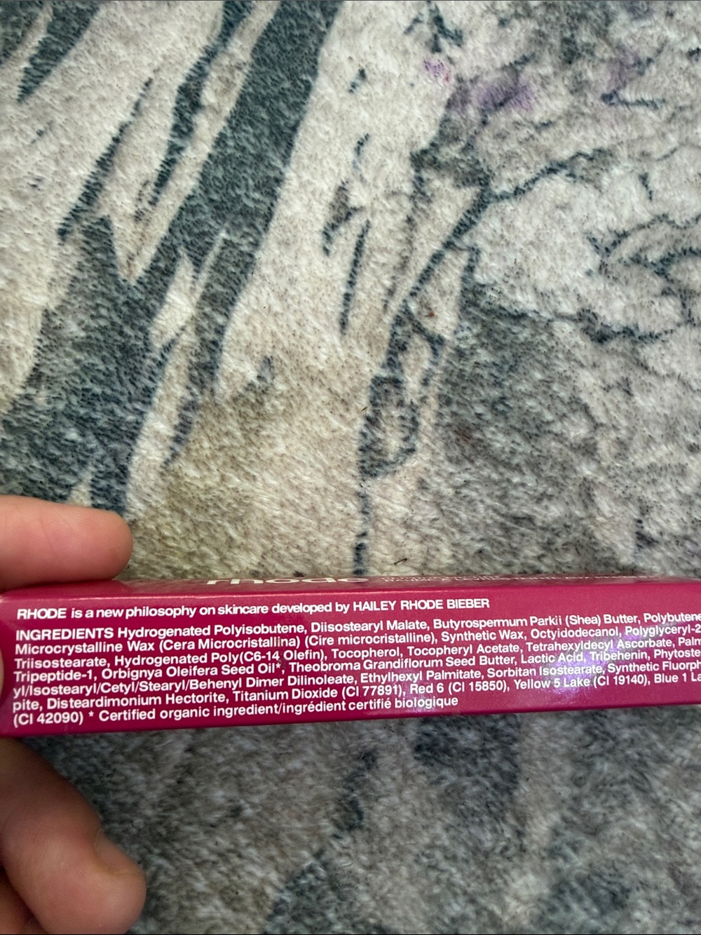 RHODE Peptide Lip Tint - Deep Berry Red - Picture 5 of 6